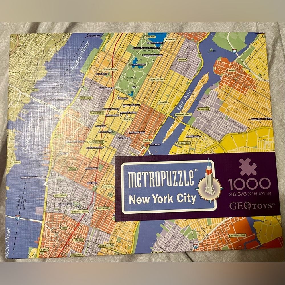 New York City Metro Puzzle - Bag of Pieces Never Opened